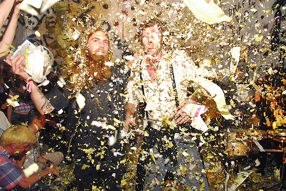 Dash Snow and Dan Colen